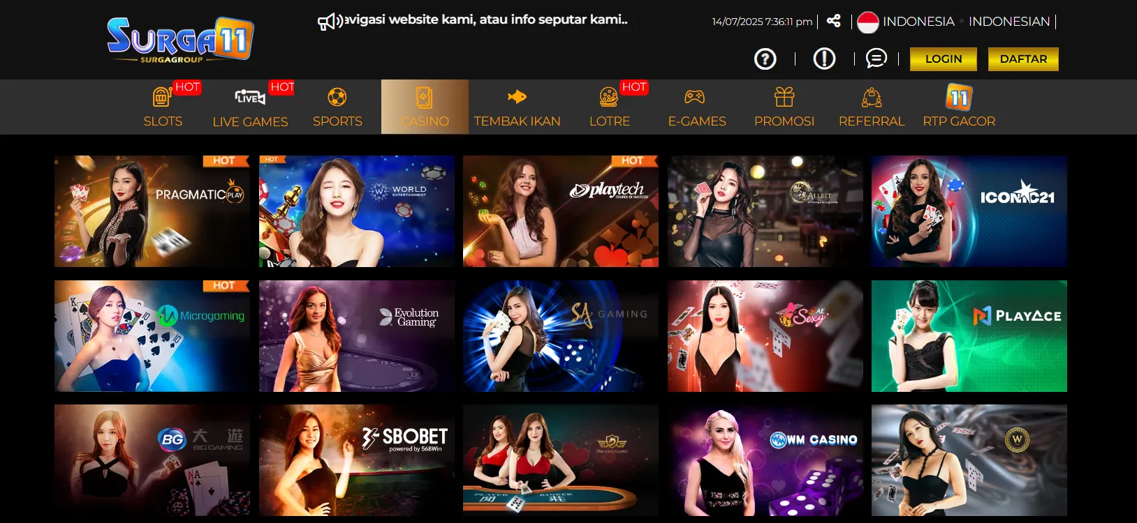 Fungsi Surga11 Link Alternatif