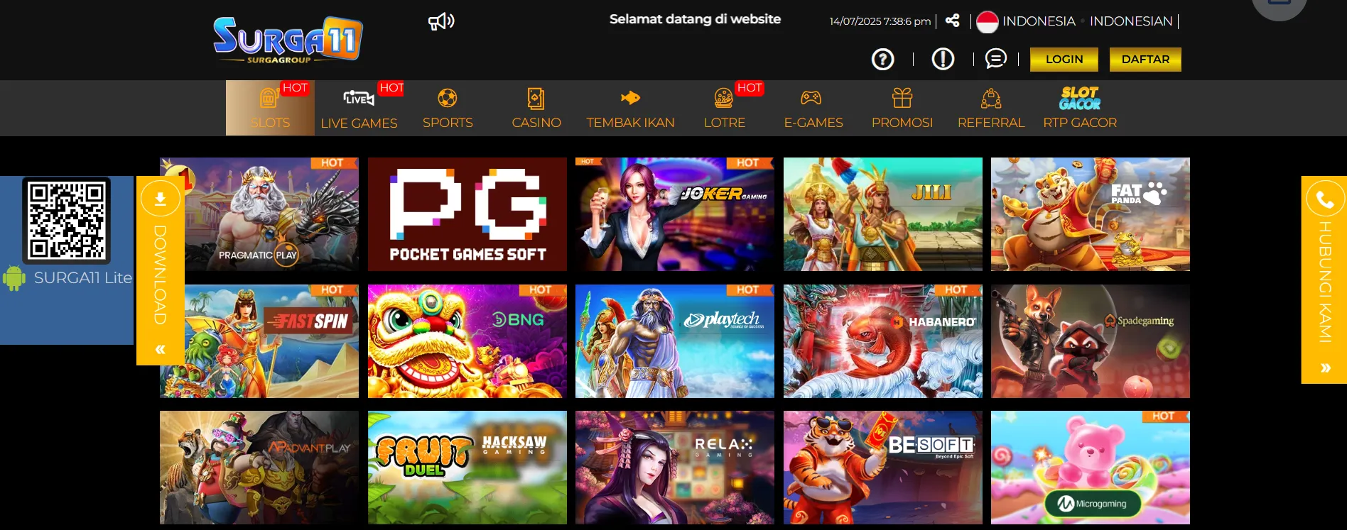 Akses Mobile ke Permainan di Surga11